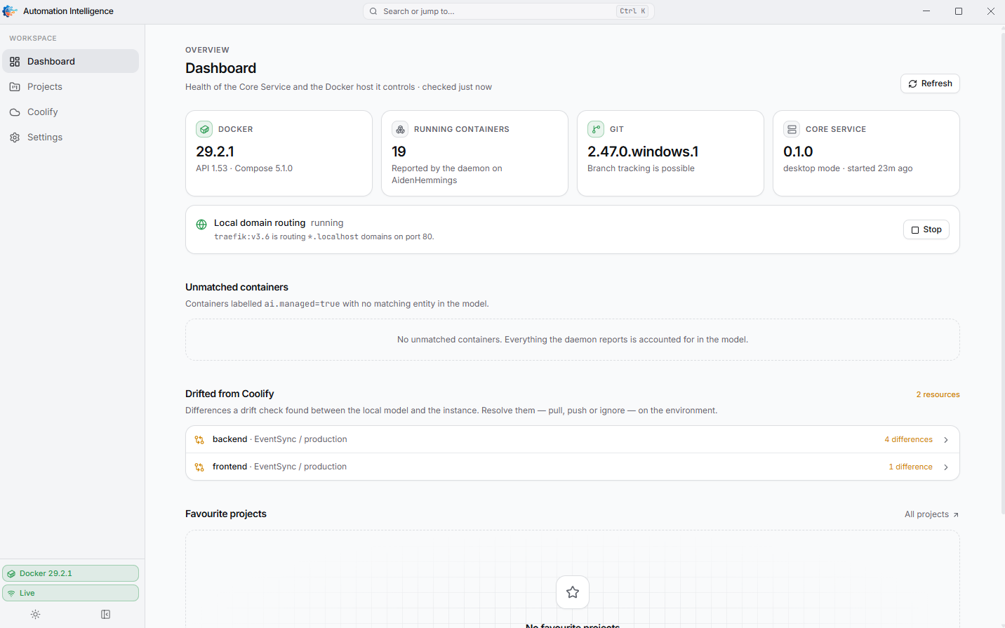 Automation Intelligence screenshot 1
