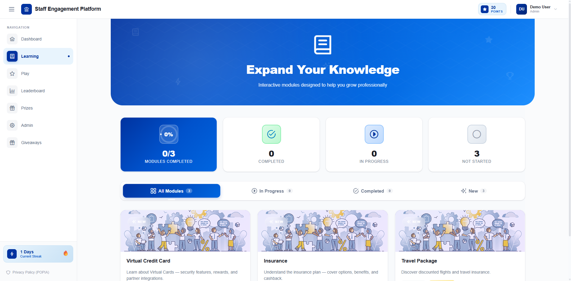 Staff Engagement Platform screenshot 2